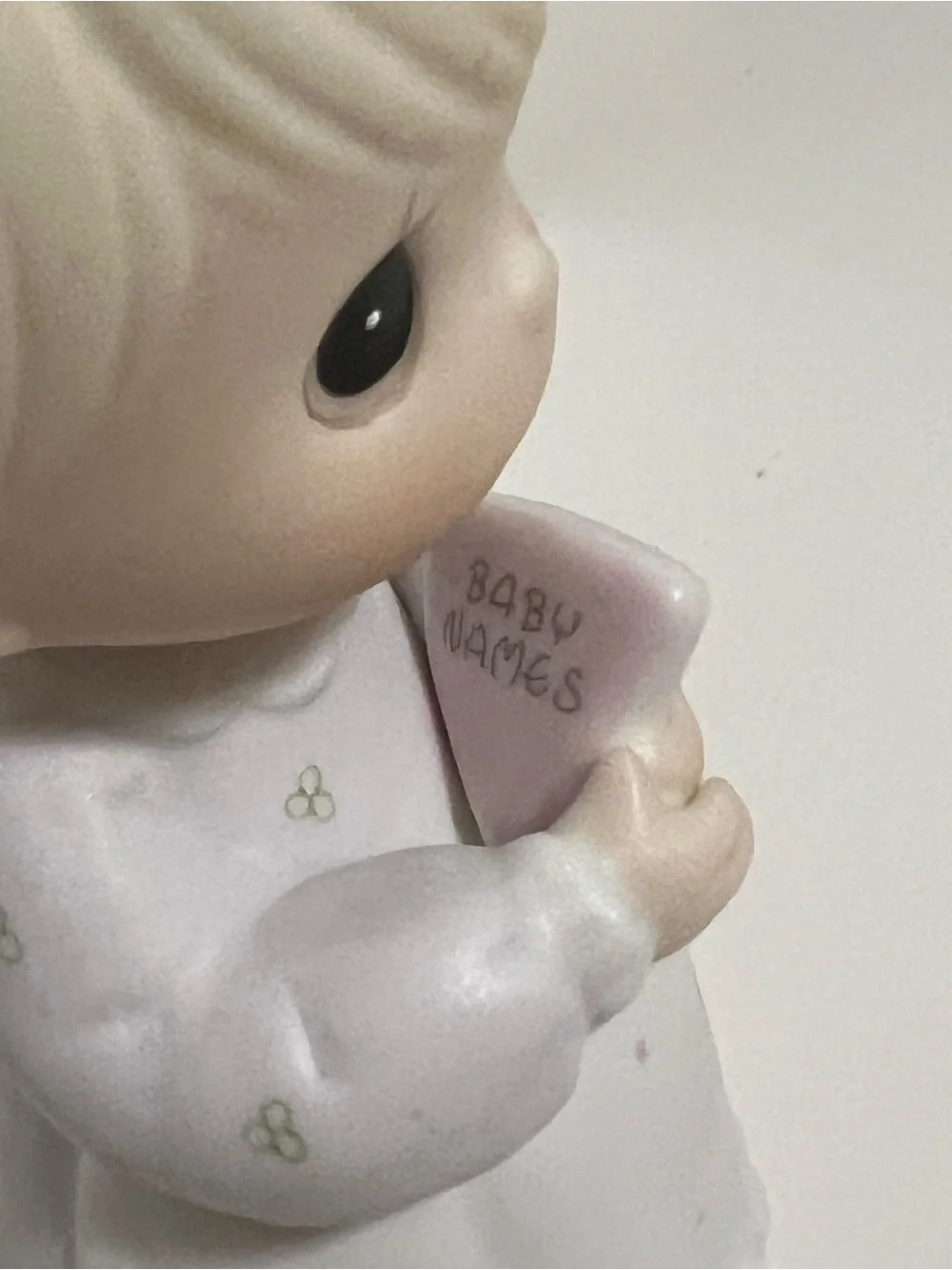 Precious Moments figurine “The Good Lord Always Delivers” from 1989